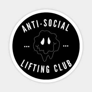 Anti-Social Lifting Club Magnet